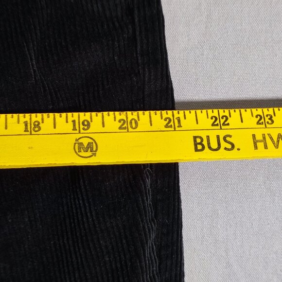 VTG Jones New York Sport corduroy pants women's sz 12 black colour curvy baggy - Picture 8 of 11